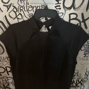 Nine West Black Blouse